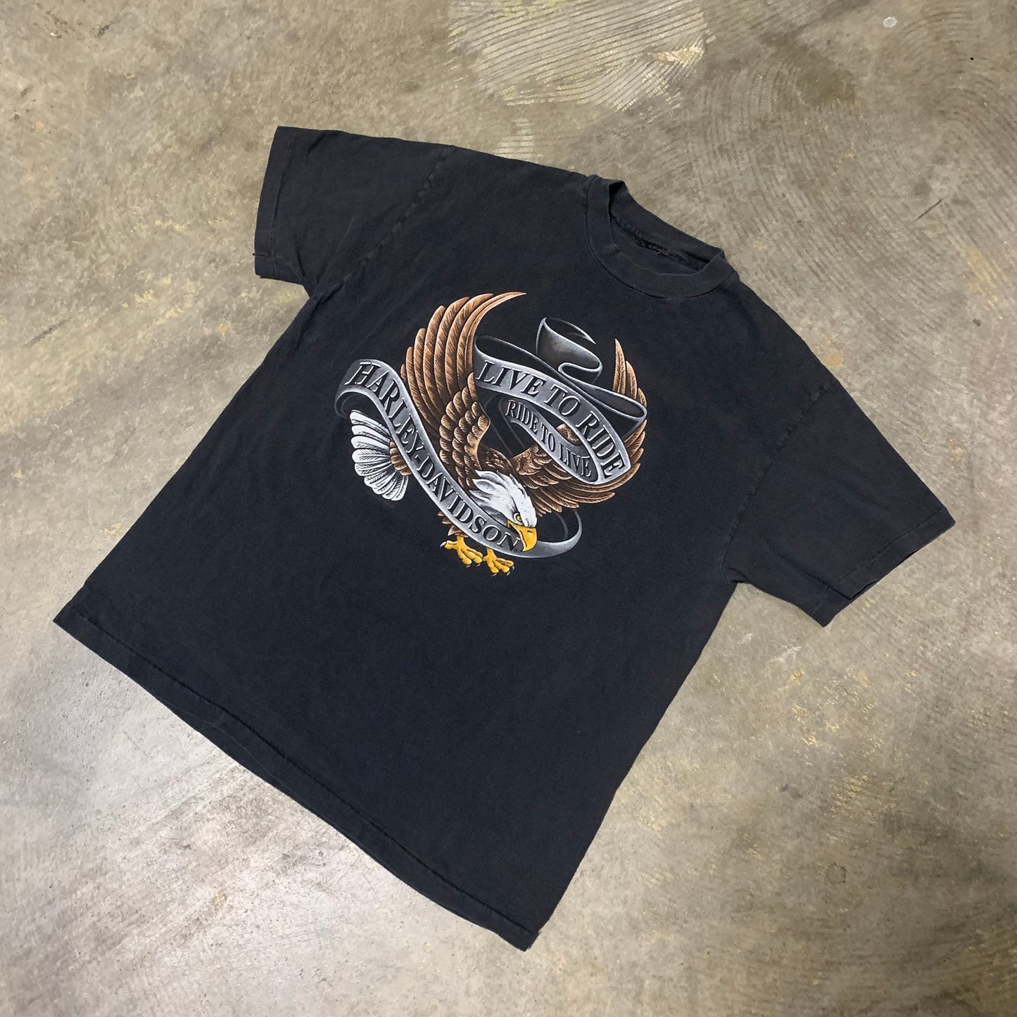 Harley Davidson Eagle 90s Tee (Large)