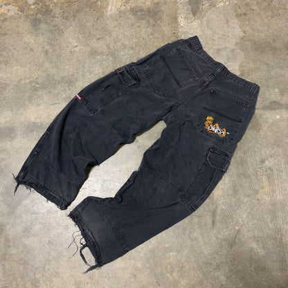 JNCO Thrashed Y2K Black Pants (34W x 32L)