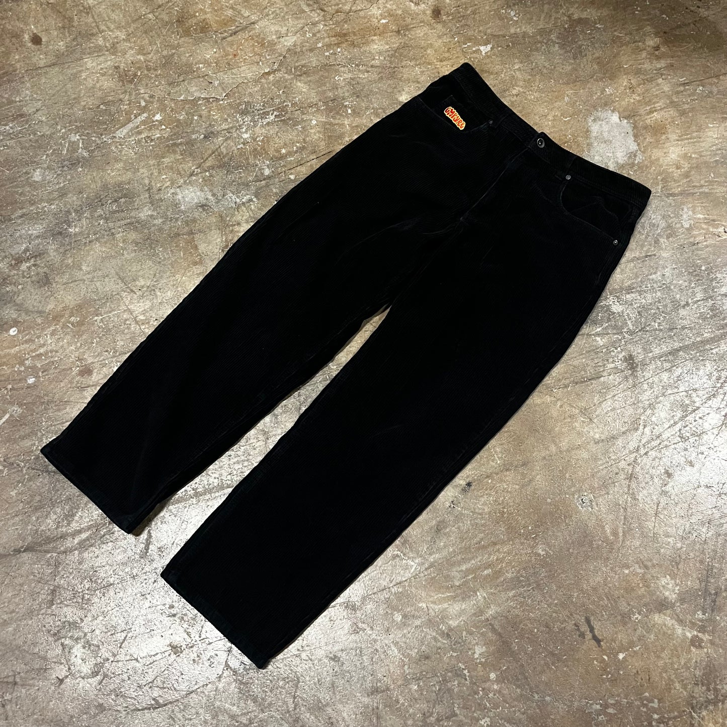 Empire Black Corduroy Pants (Size 33)