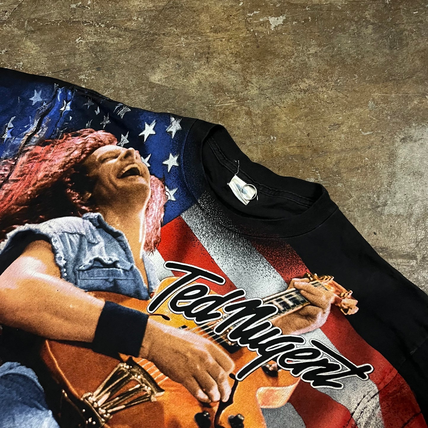 Ted Nugent Country AOP Tee (X-Large)