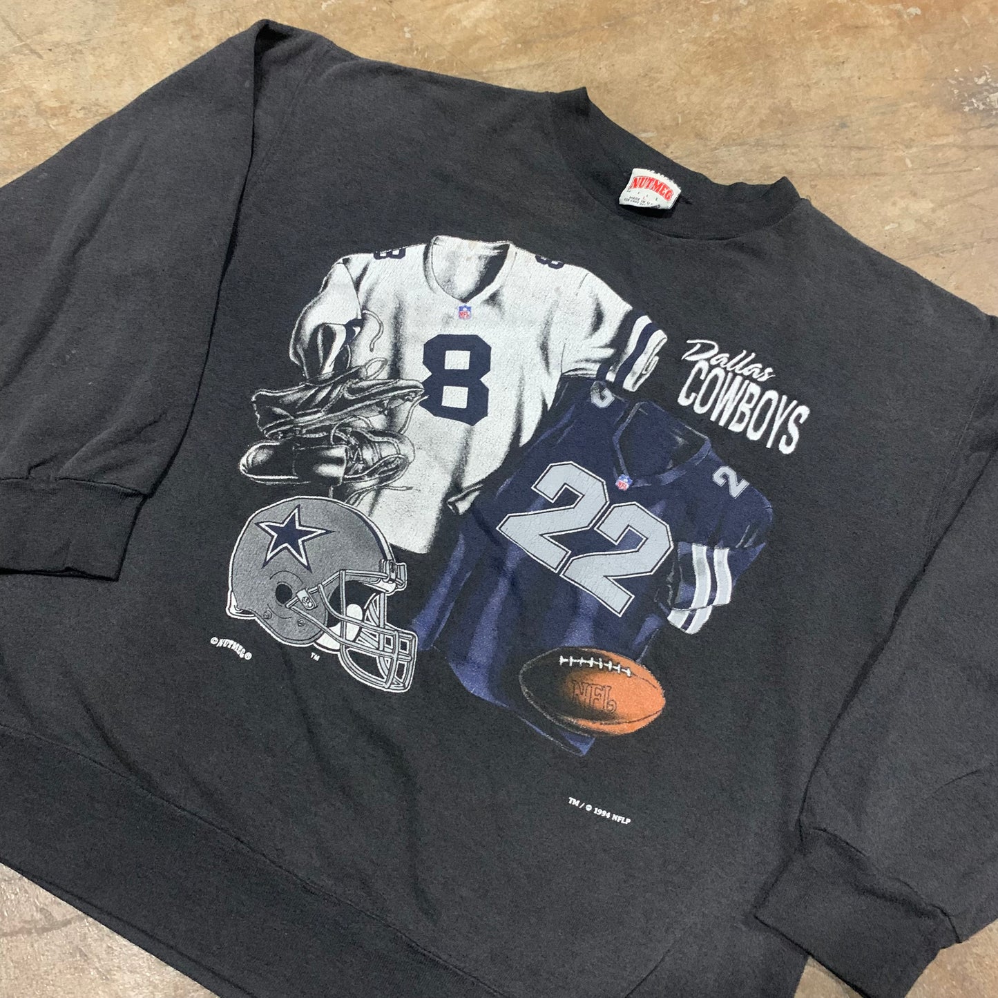 Dallas Cowboys Nutmeg Sweatshirt(Large)