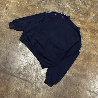 Nike Y2K Navy Sweatshirt (Medium.