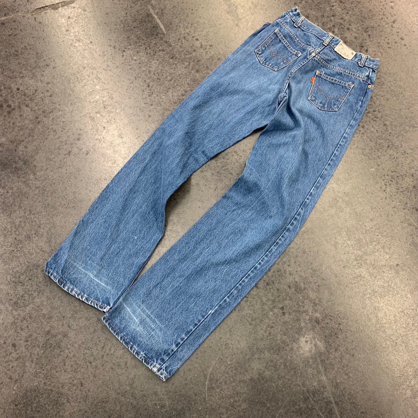 Levi’s Orange Tab Dark Blue Jeans Skinny