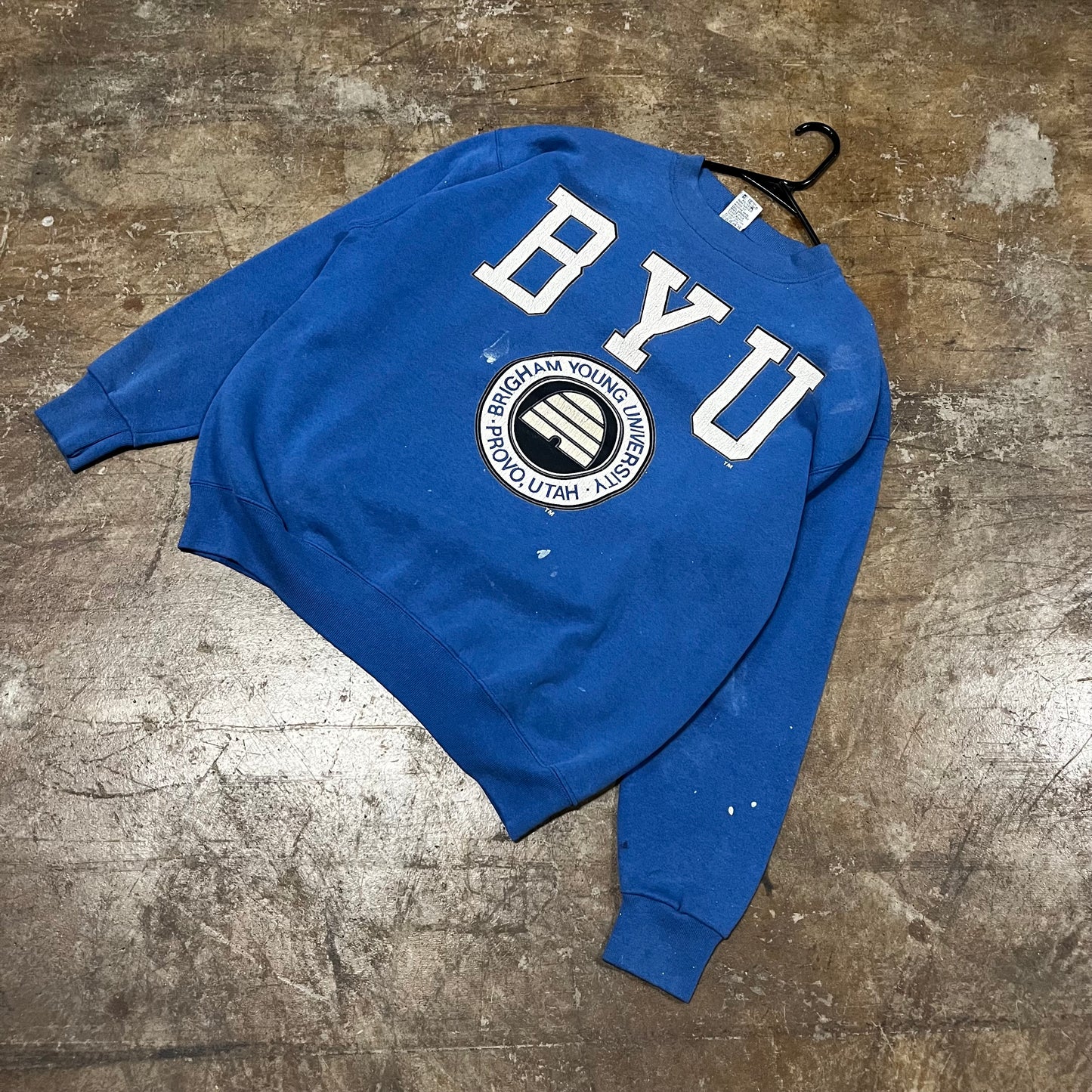 BYU Painted Sweatshirt (X-Large)