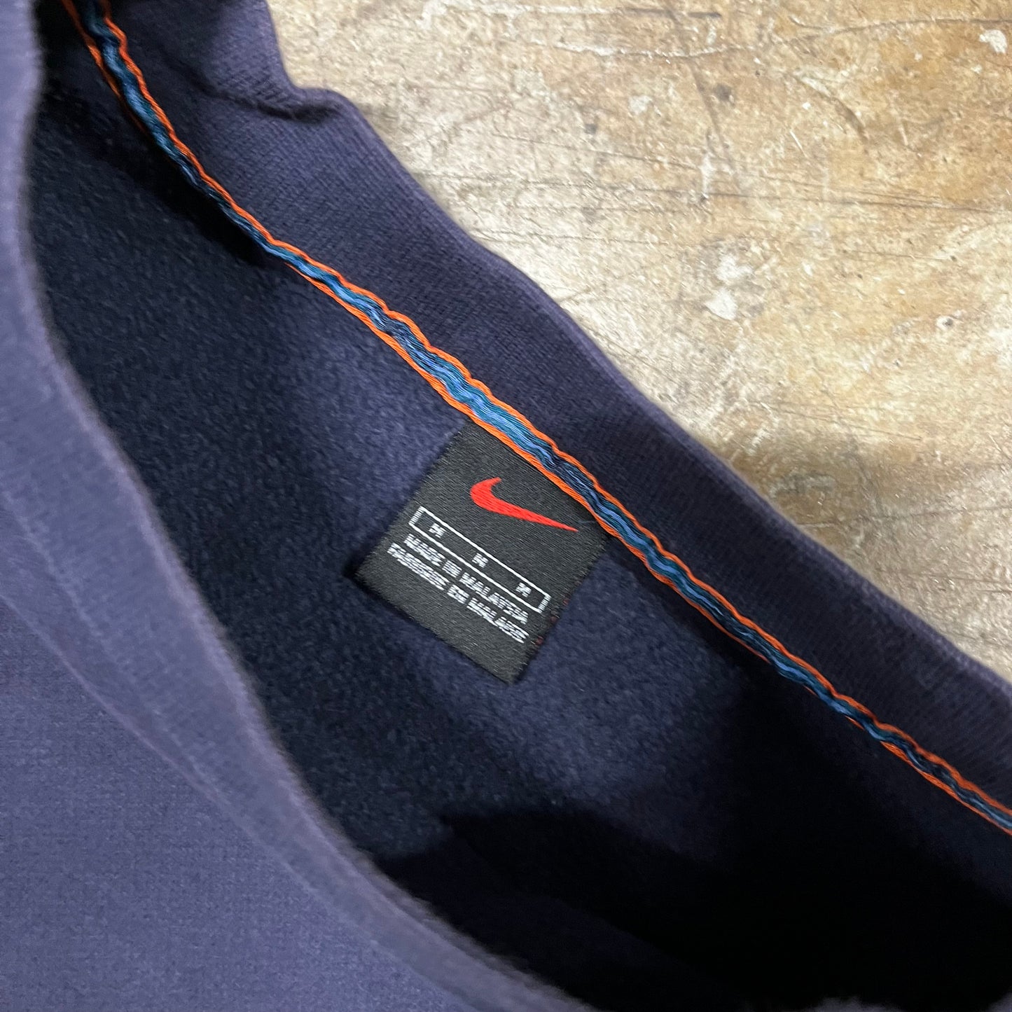 Nike Y2K Navy Sweatshirt (Medium.