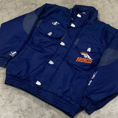 Denver Broncos Pro Line Puffer Jacket (Large)