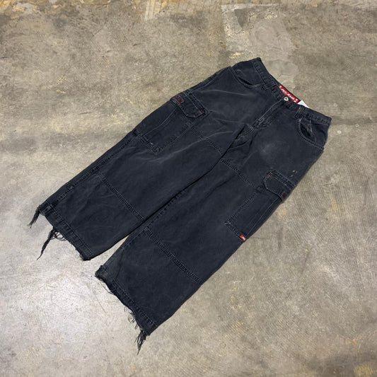 JNCO Thrashed Y2K Black Pants (34W x 32L)