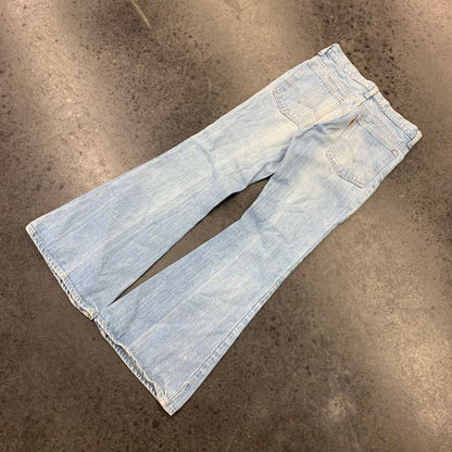 Orange Tab Levi’s Bell Bottoms Light Blue