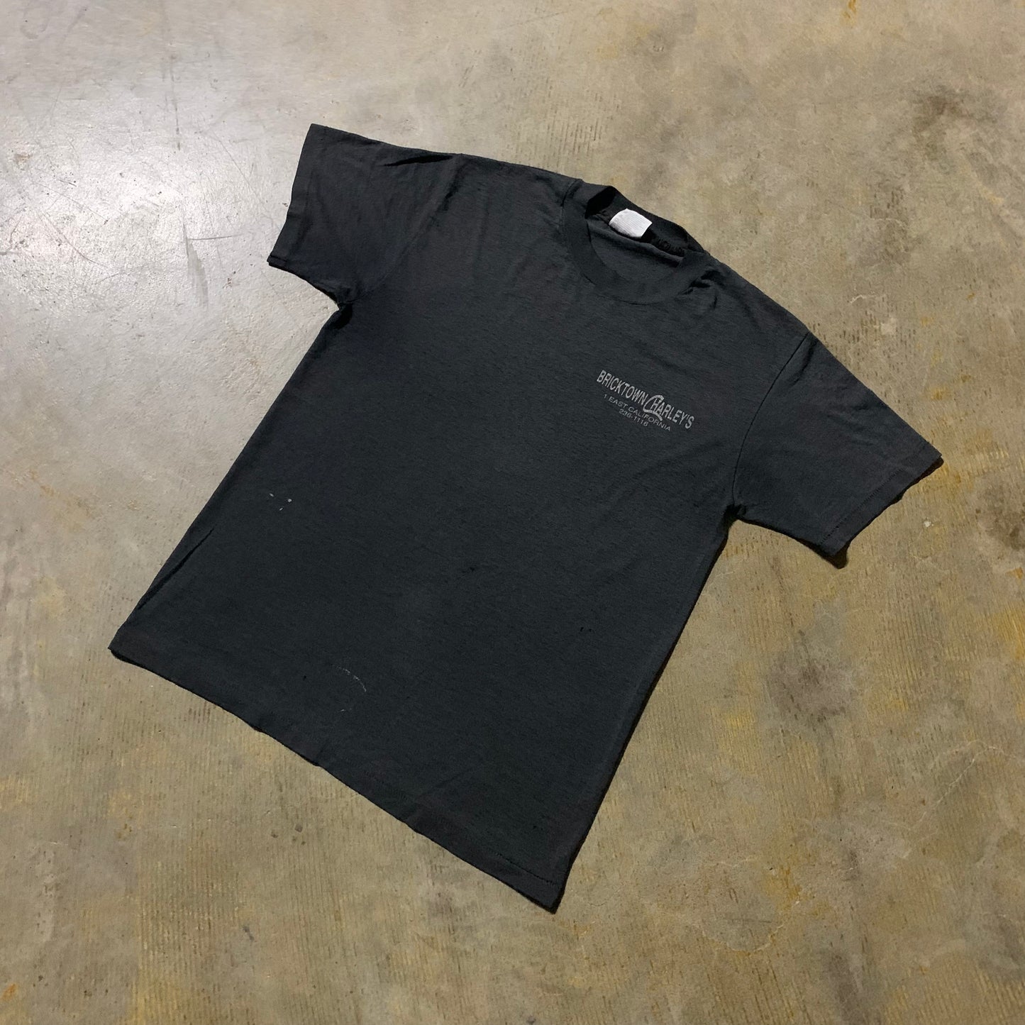 Harley Davidson Faded Thrashed Tee (Medium)