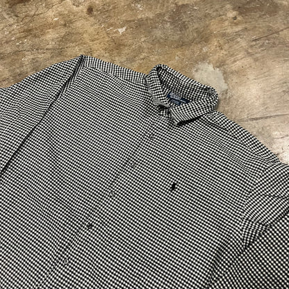 Ralph Lauren Polo Blk & Wht Button Up.