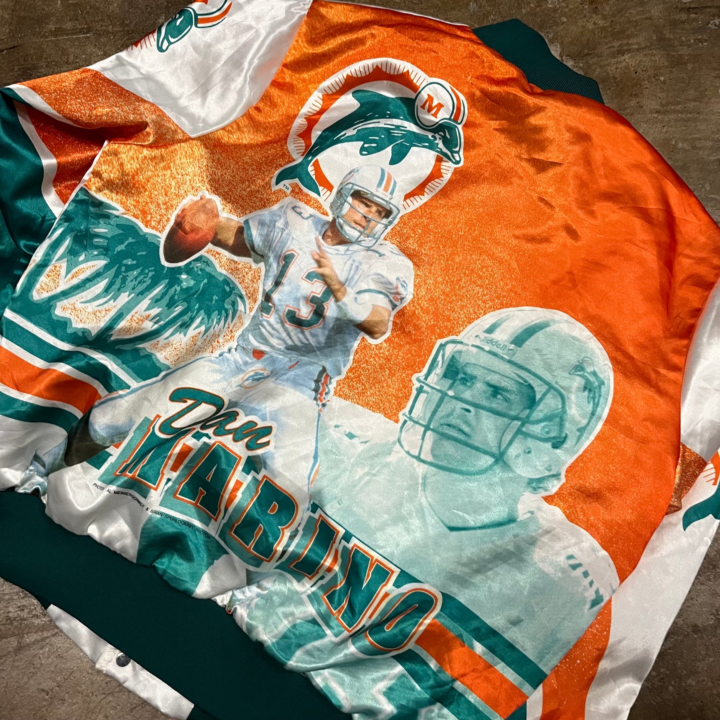 Miami Dolphins Chalk Line Jacket (Large)