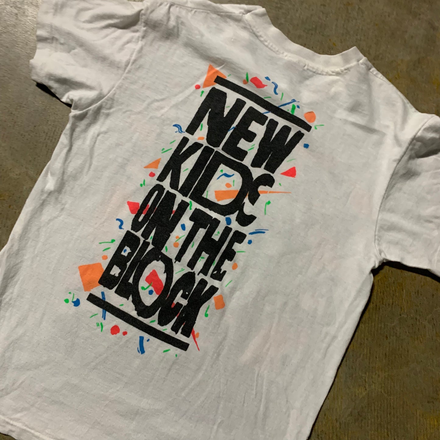 New Kids on the Block 80s Tee (Medium)