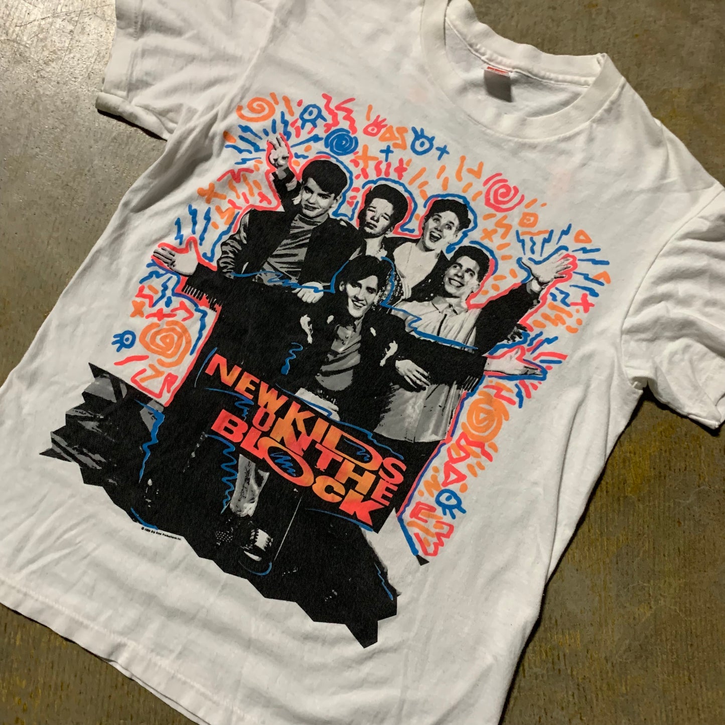 New Kids on the Block 80s Tee (Medium)