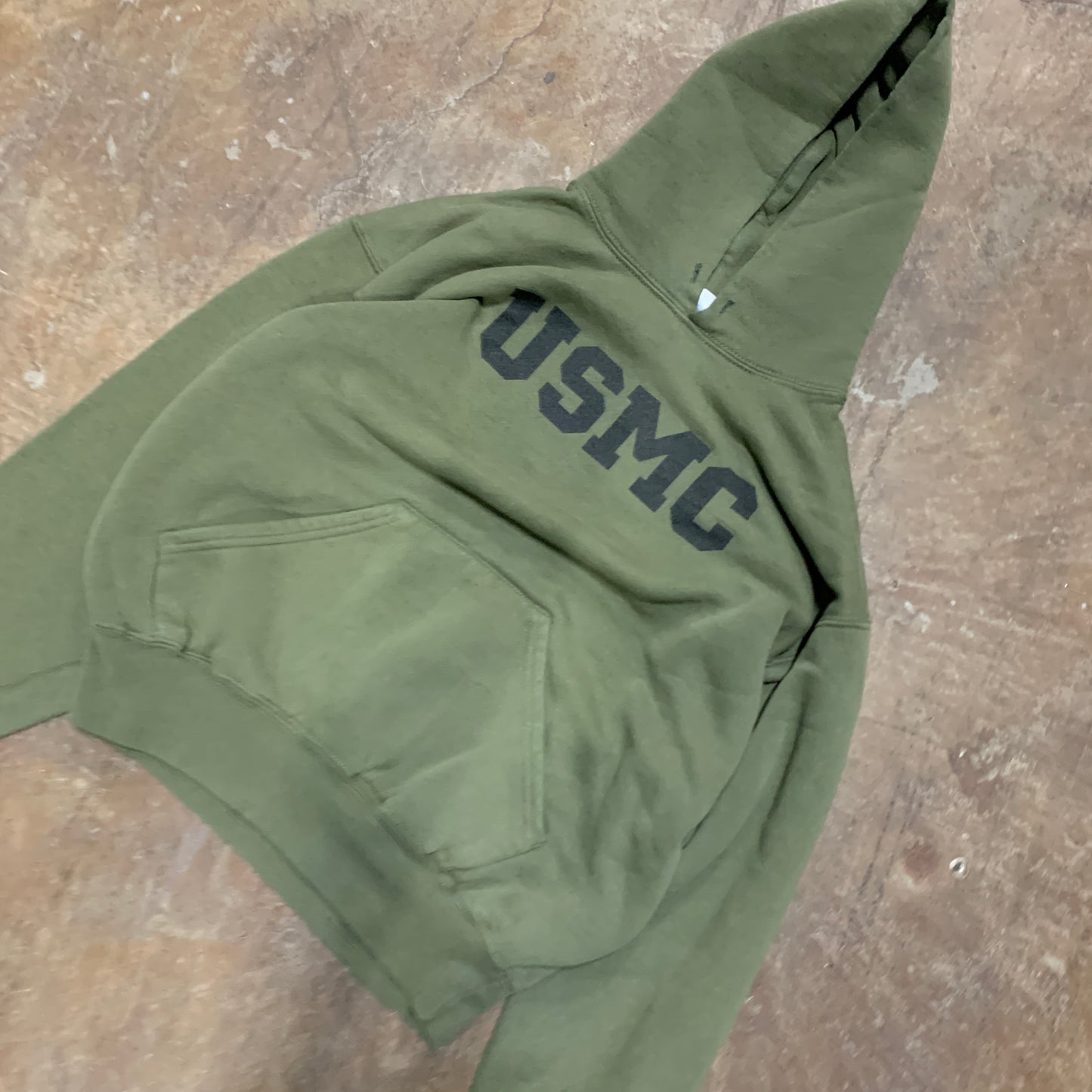 USMC Grn Hoodie (Medium)