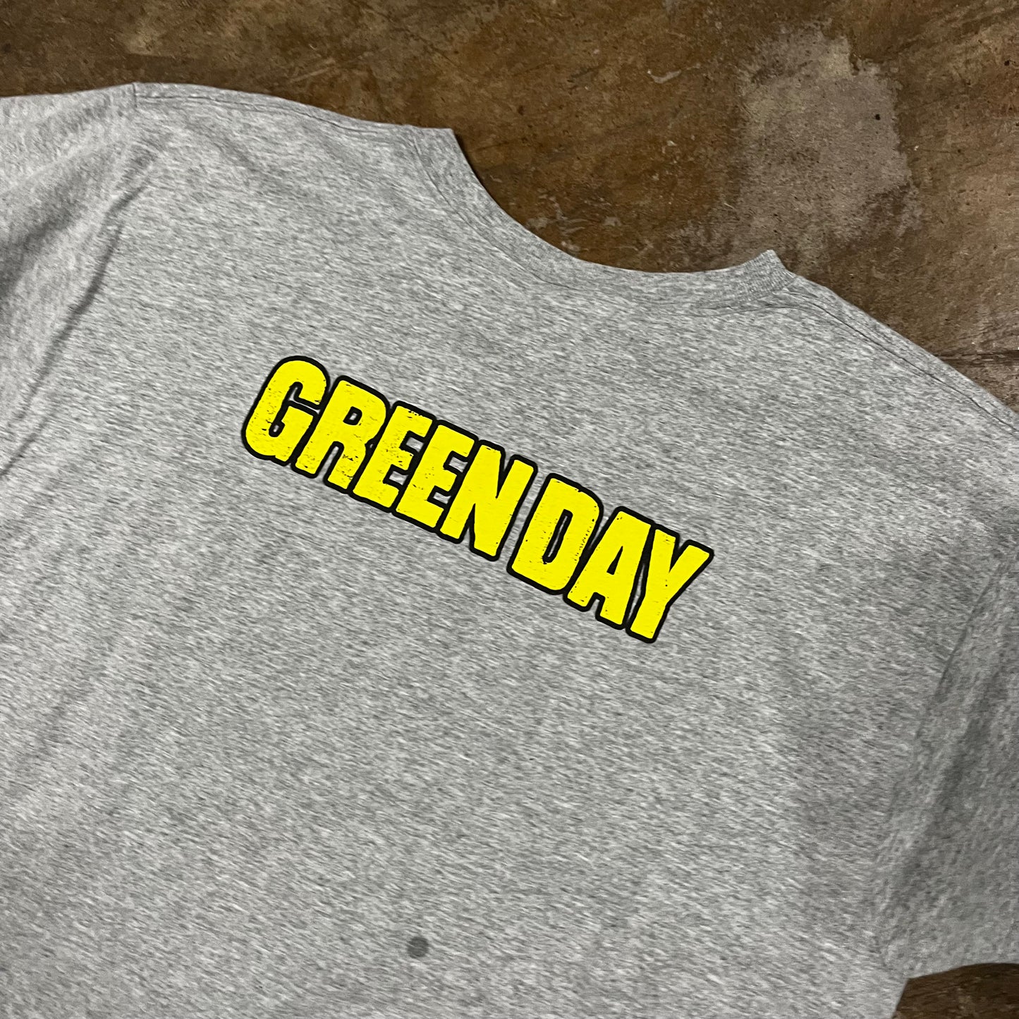 Green Day Danger Sign Tee (X-Large)