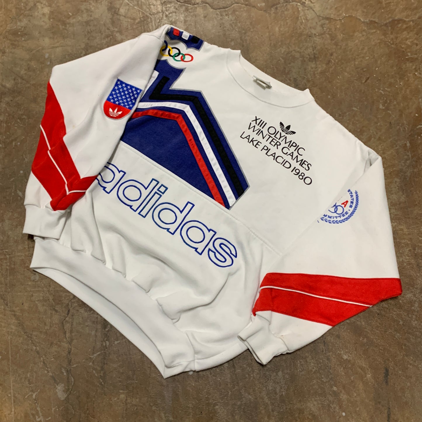 Adidas 80’s Olympic Sweatshirt (X-Large)