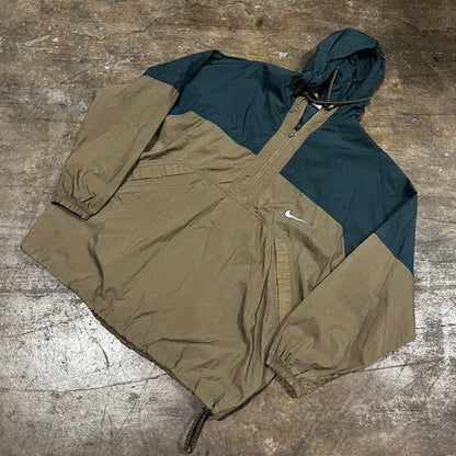 Nike Windbreaker Brwn & GRN (XXL)