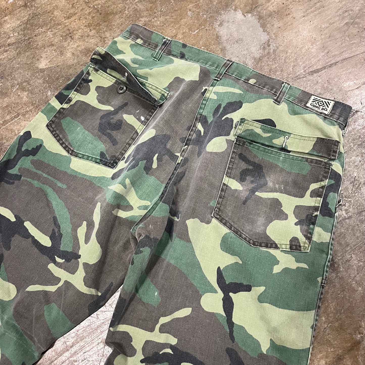 Gung Ho Distressed Camo Pants