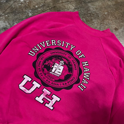 University of Hawaii Pink Sweatshirt (Large)