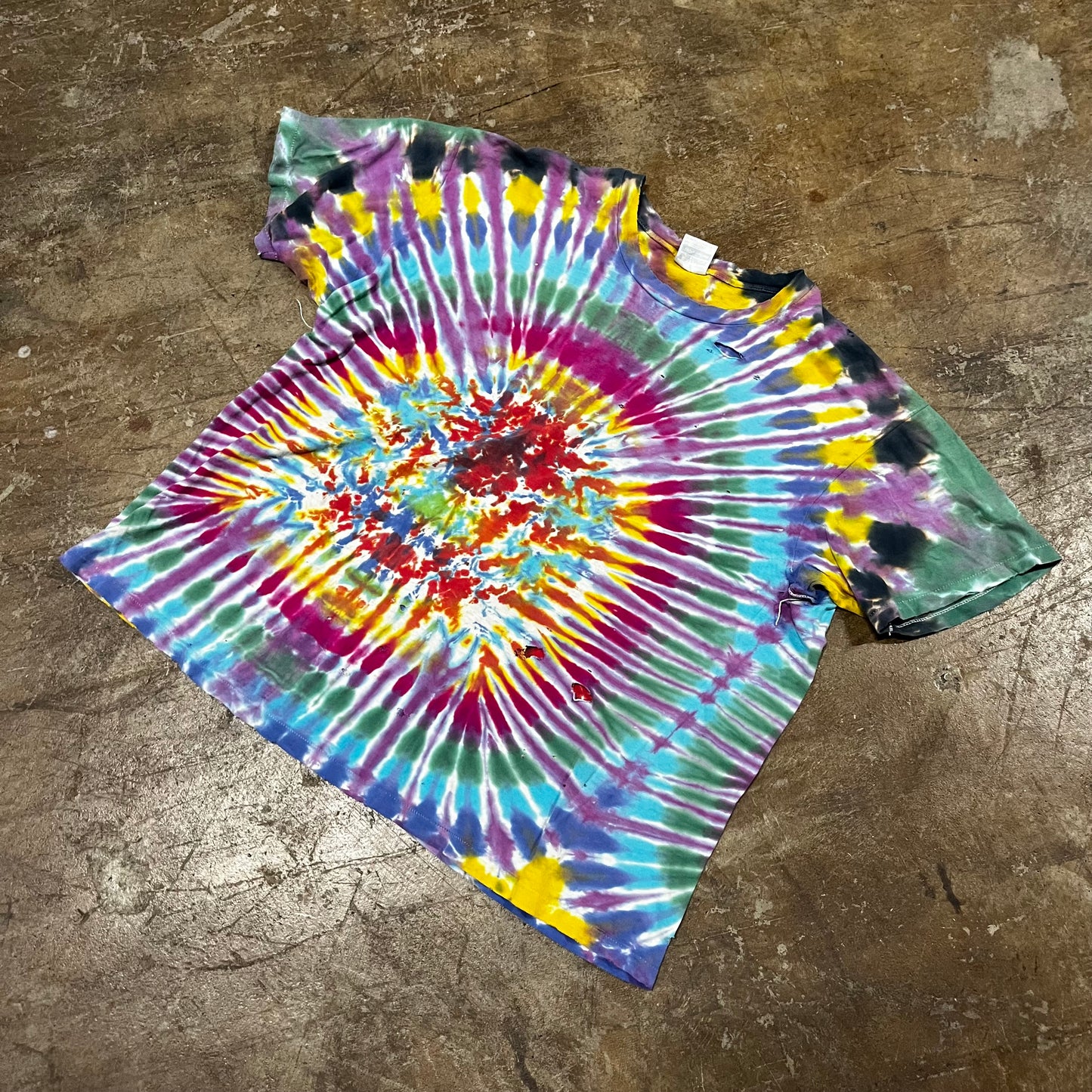 Tie dye AOP Tee (X-Large)