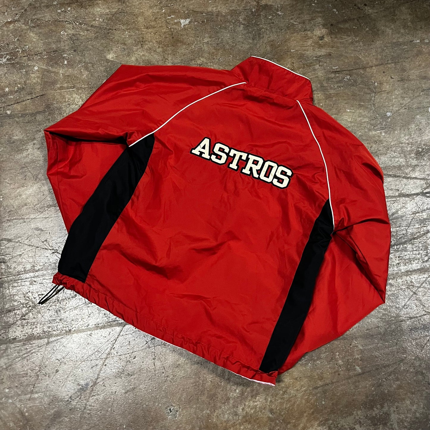 Astros Pull Over Windbreaker Reversible Pink & Red (Mediumish)