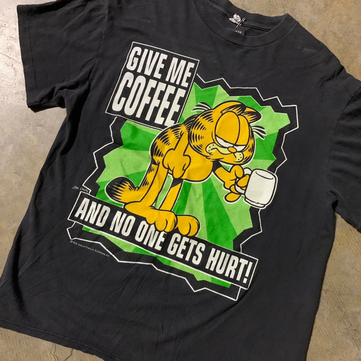 Garfield Coffee Tee (Large)