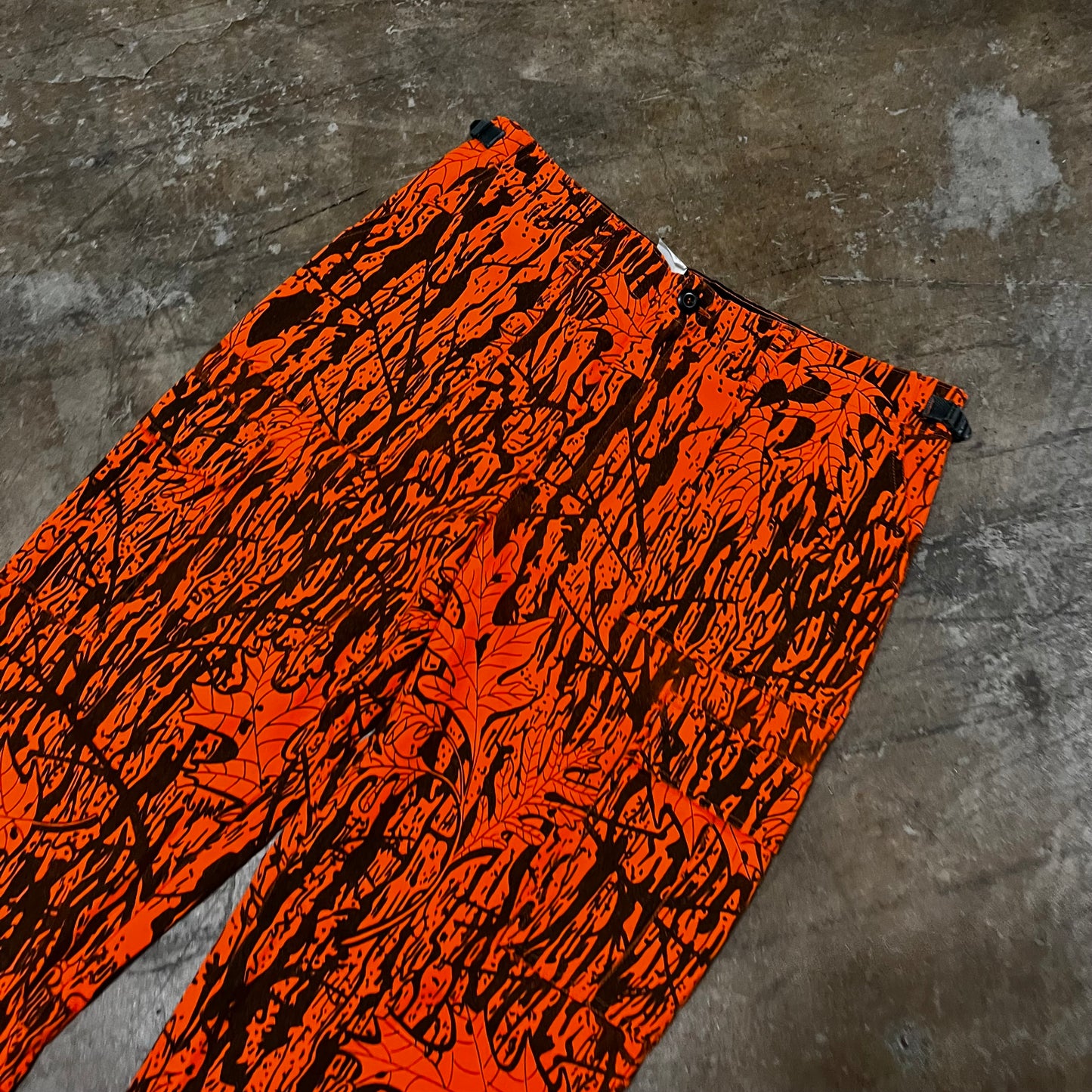 Orange Camo Pants (Medium)