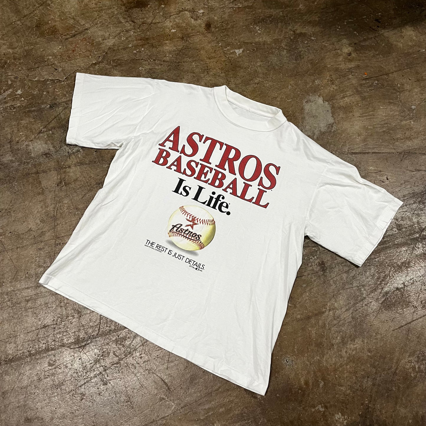 Astros Baseball Is life Tee (X-Large)