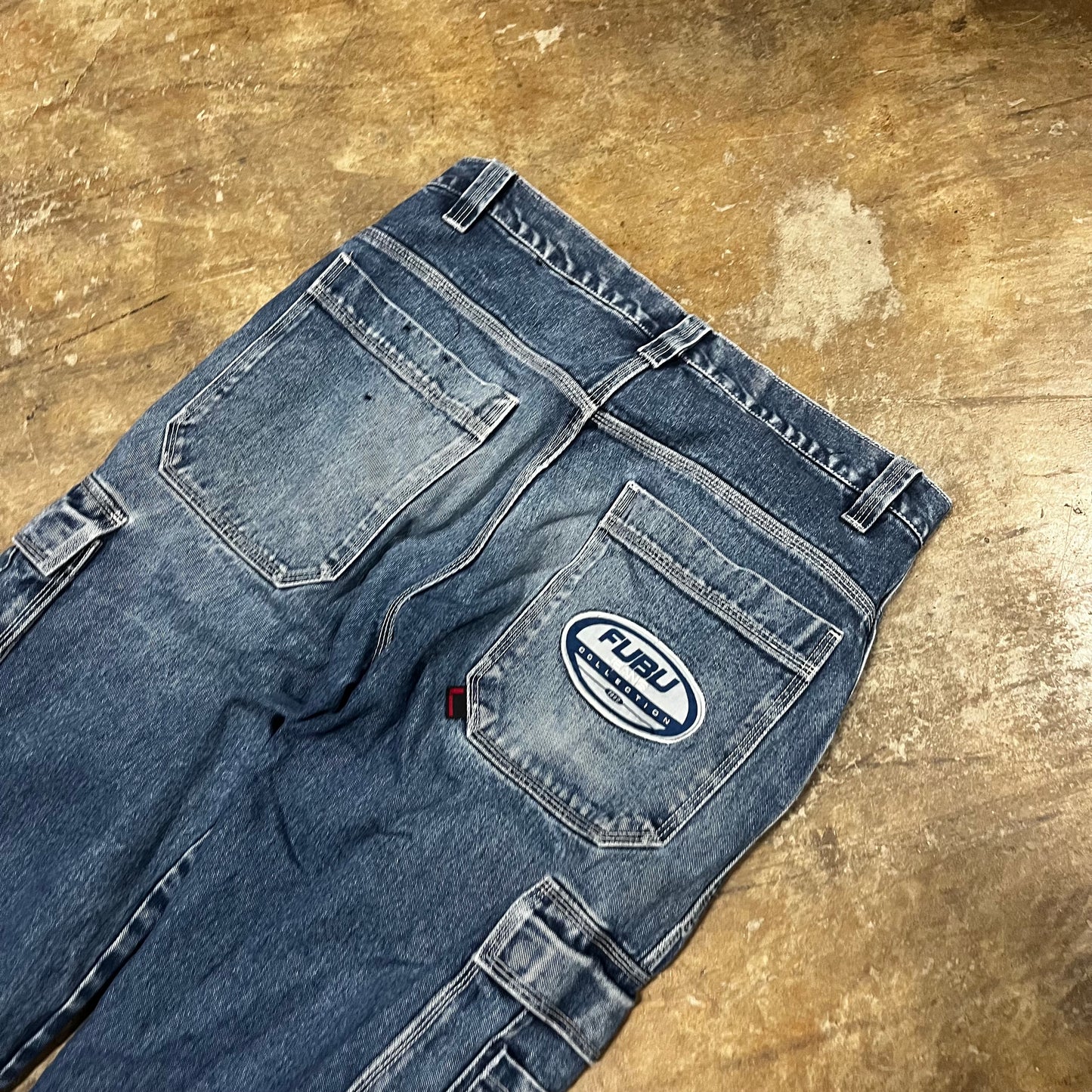 FUBU Y2K Cargo Jeans (36x32)