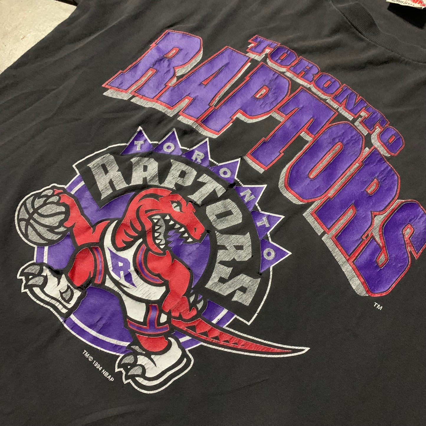 Toronto Raptors Thrashed Sports Tee (X-Large)