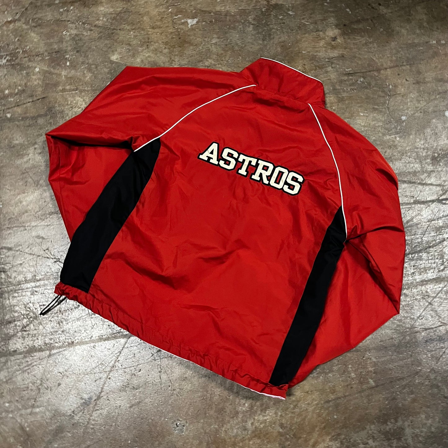 Astros Pull Over Windbreaker Reversible Pink & Red (Mediumish)