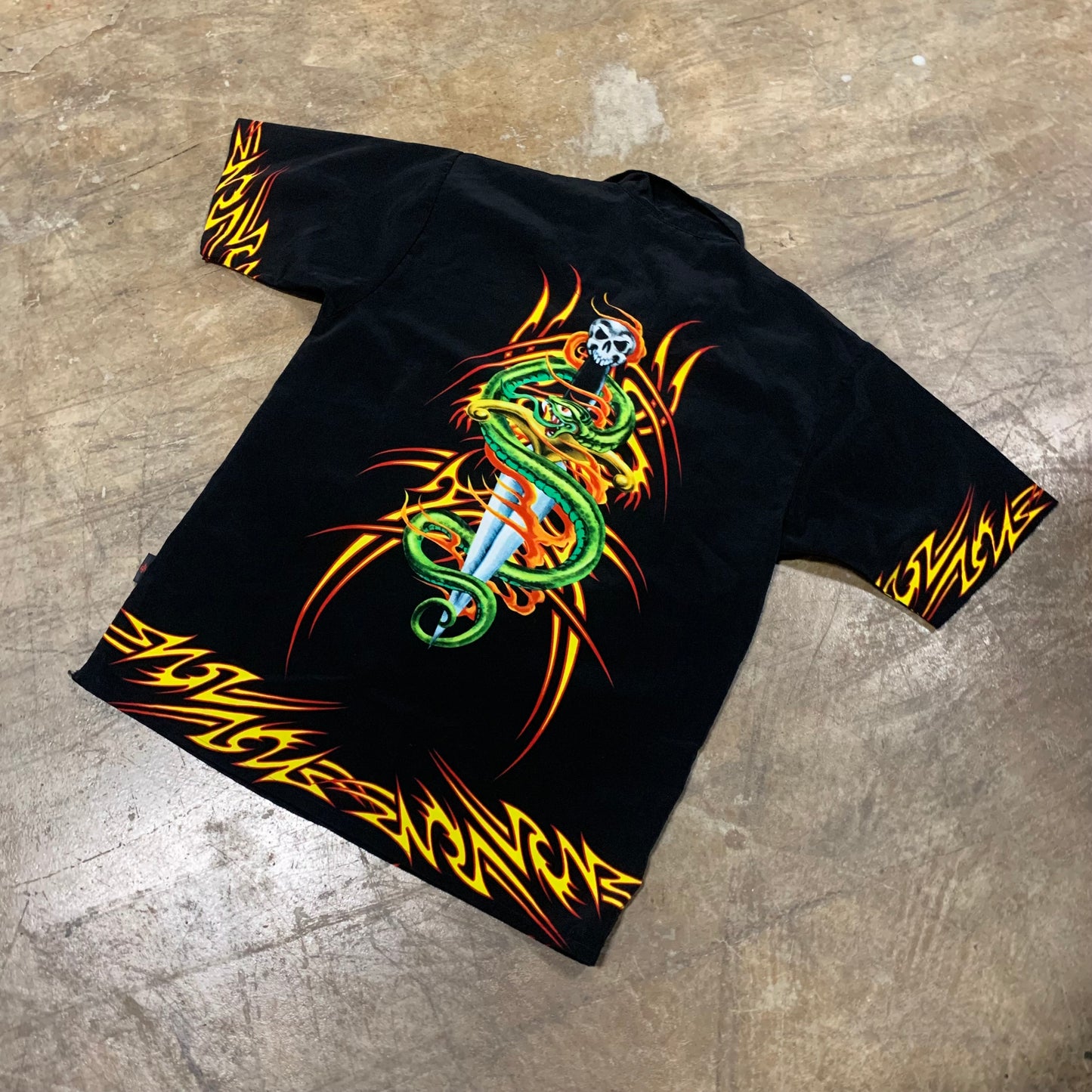 Y2K Button Up Dragon (Large)